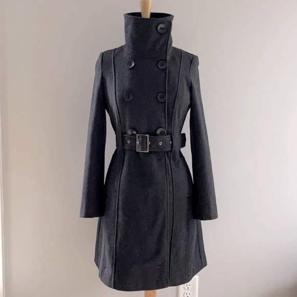 GUESS | WOOL GREY JACKET - Picture 1 of 14